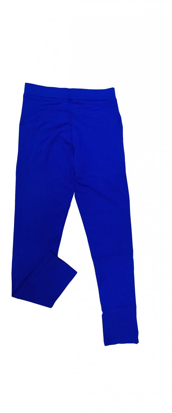 Floret Blue Track Pants For Womens, P-20023