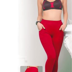 FLORET Girl Yoga Pant in Merlot Colour