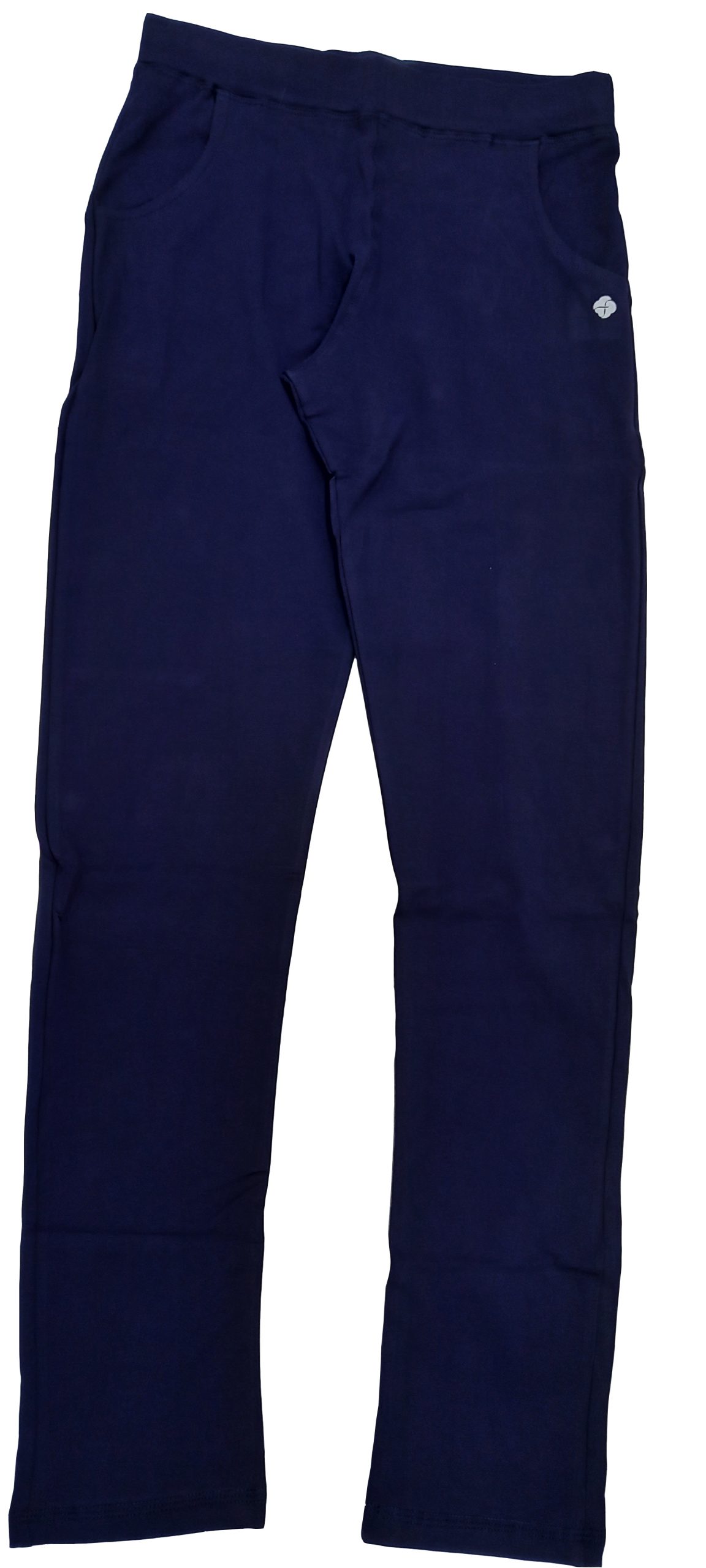 Floret Blue Track Pants For Womens, P-20023