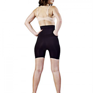 Swee Fern High Waist & Short Thigh Shaper in Black colour